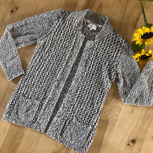 Skies Are Blue Sweaters - Skies Are Blue Ollie Textured Cardigan Size M